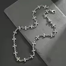 Blackout Heart Thorn Necklace